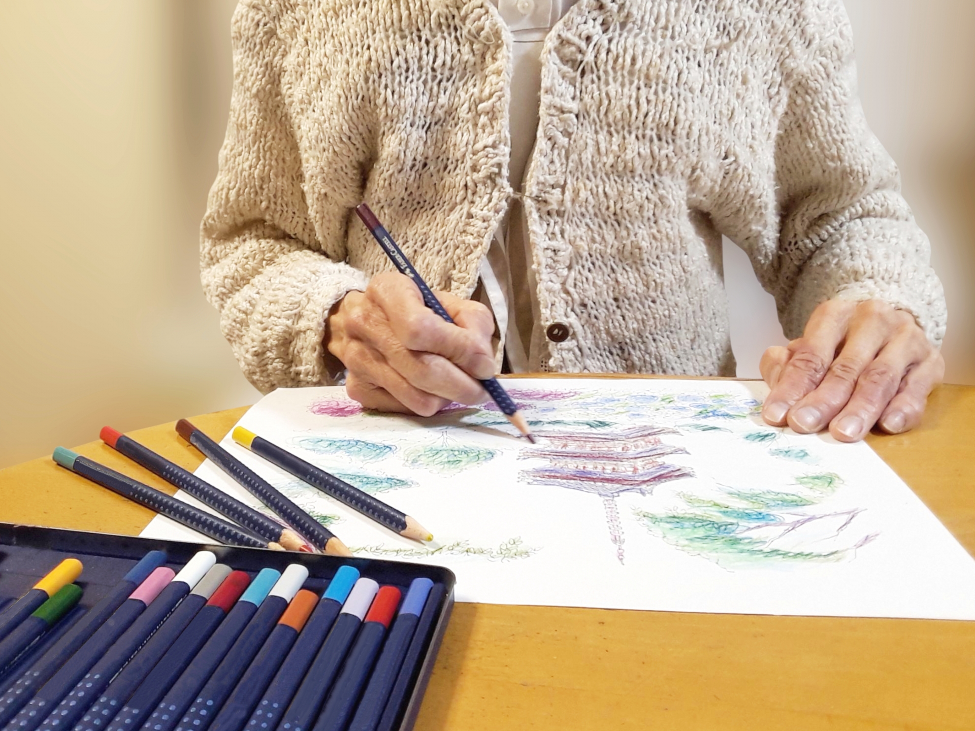 自由に描こう！こどもお絵描き教室